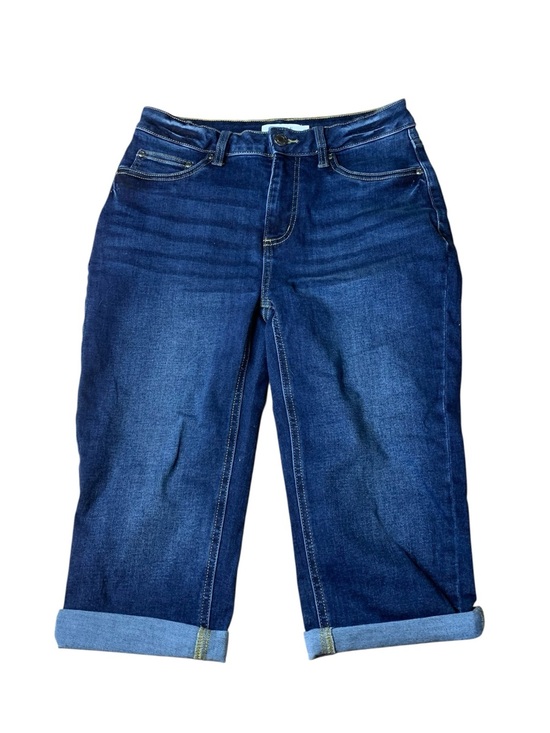 Mystyle Pants - mySTYLE Dark Wash Denim Capris / Crop Jeans - Size 6